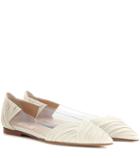 Valentino Valentino Garavani B-drape Leather Ballerinas
