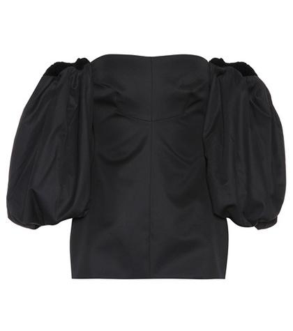 Ellery Countess Cotton Corset Top