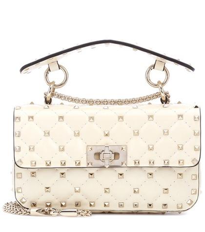 Tre Ccile Valentino Garavani Rockstud Spike Small Leather Shoulder Bag