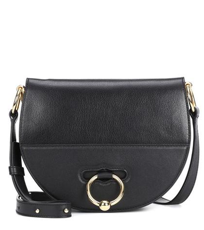 J Brand Latch Leather Shoulder Bag