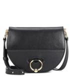 J Brand Latch Leather Shoulder Bag