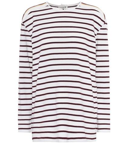 Victoria Victoria Beckham Striped Cotton T-shirt