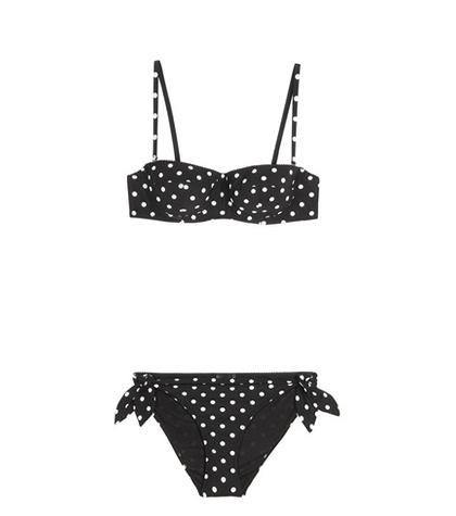 Helmut Lang Polka-dot Bikini