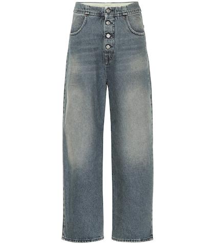 Tory Burch High-rise Wide-leg Jeans