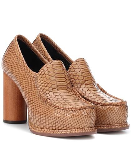 Gucci Faux Leather Pumps