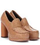 Gucci Faux Leather Pumps