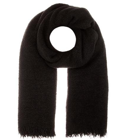 Rick Owens Wool, Cashmere And Silk-blend Scarf