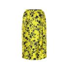 Rochas Omorus Floral Brocade Midi Skirt