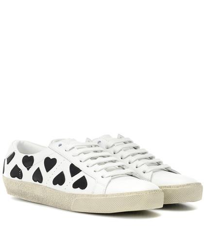 Rupert Sanderson Court Classic Sl/06 Leather Sneakers
