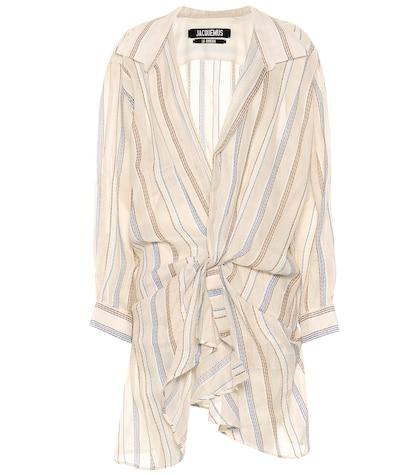 S Max Mara La Robe Alassio Striped Minidress