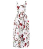 Alexander Mcqueen Floral Cotton Dress