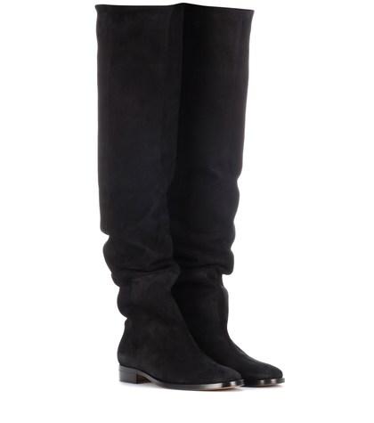 Thom Browne Suede Over-the-knee Boots
