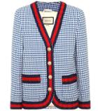 Gucci Web-trimmed Wool Jacket