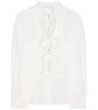 7 For All Mankind Silk Blouse