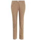 Brunello Cucinelli Mid-rise Cotton Twill Trousers