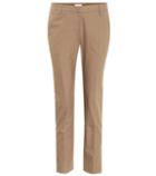 Brunello Cucinelli Mid-rise Cotton Twill Trousers