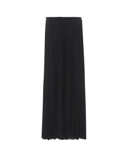 See By Chlo Pleated Silk Skirt