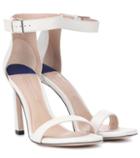 Balenciaga Squarenudist 100 Leather Sandals