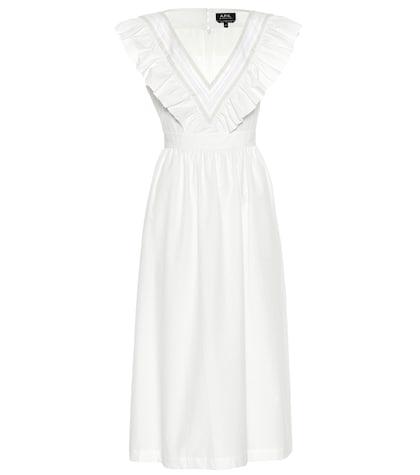 A.p.c. Marty Cotton Midi Dress