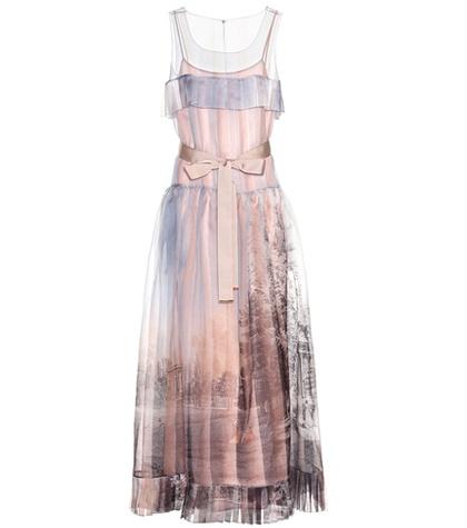 Burberry Silk Organza Dress