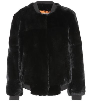Meteo By Yves Salomon Fur Bomber Jacket