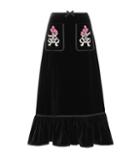 Gucci Embellished Cotton Skirt