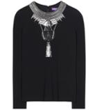 Ralph Lauren Janine Embellished Crêpe Blouse