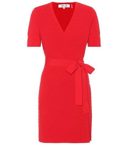 Diane Von Furstenberg Knit Wrap Dress