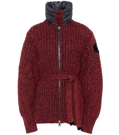 Moncler Wool And Alpaca-blend Cardigan