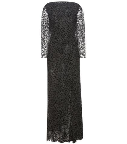Edun Grammar Devoré Velvet Dress