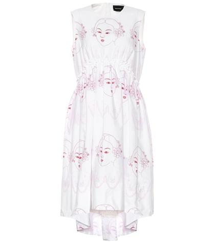Simone Rocha Embroidered Cotton Dress
