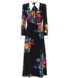 Balenciaga Floral-printed Silk Dress