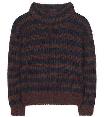 Loro Piana Ciambella Davenport Striped Cashmere Sweater