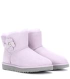 Ugg Australia Mini Bailey Poppy Suede Boots