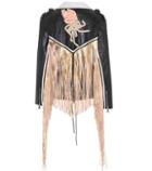 Gucci Fringed Leather Jacket