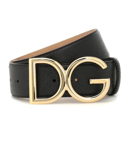 Valentino Dg Leather Belt