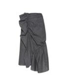 Jw Anderson Exclusive To Mytheresa.com – Gathered Cotton Skirt