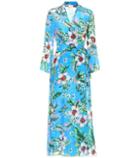 Charlotte Olympia Floral Cotton And Silk Dress