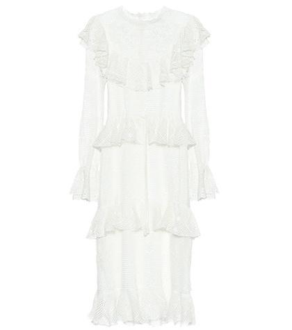 Zimmermann Castile Crochet Midi Dress