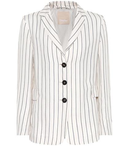 S Max Mara Rio Striped Blazer