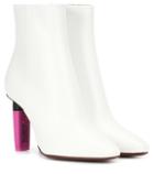 Vetements Highlighter-heel Leather Ankle Boots