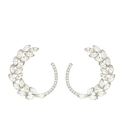 Three Graces London Crystal-embellished Earrings