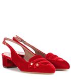 Emilio Pucci Exclusive To Mytheresa.com - Ines Velvet Sling-back Pumps