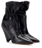 Proenza Schouler Lileas Leather Ankle Boots