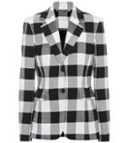 Altuzarra Fenice Gingham Wool-blend Blazer