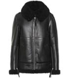 Acne Studios Shearling And Leather Jacket