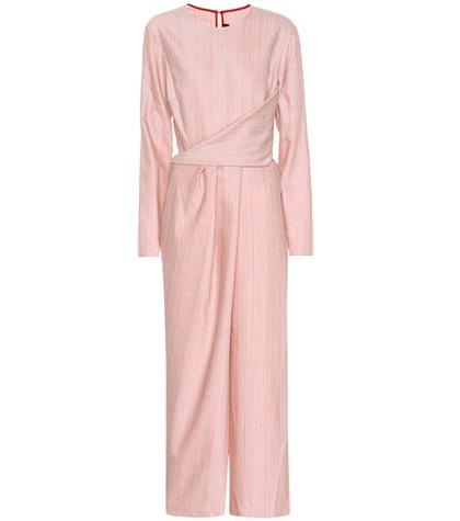 Sies Marjan Pia Wool Wrap Jumpsuit