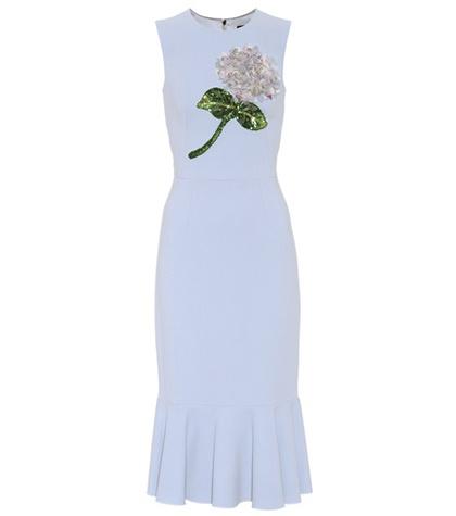 Etro Embellished Cady-crêpe Dress