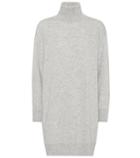 Helmut Lang Wool Turtleneck Sweater Dress