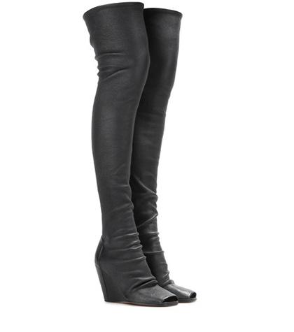Rick Owens Open-toe Over-the-knee Boots